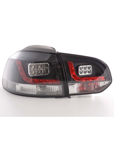 Fanali posteriori a LED set VW Golf 6 tipo 1K 2008-2012 nero