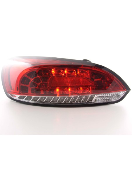 Set di luci posteriori a LED VW Scirocco 3 Tipo 13 08- rosso / trasparente