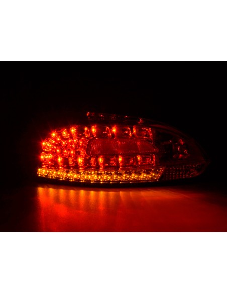 Set di luci posteriori a LED VW Scirocco 3 Tipo 13 08- rosso / trasparente