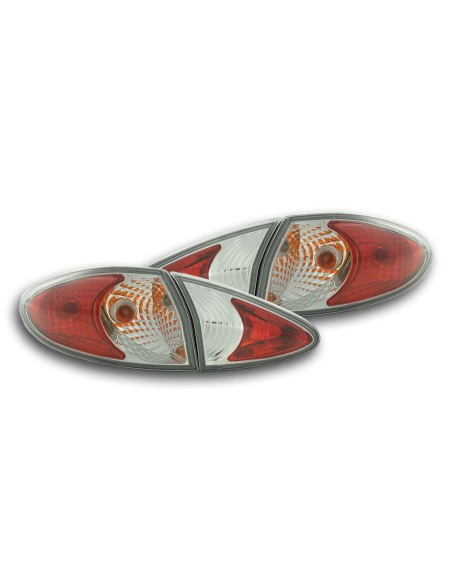 Coppia fanali posteriori Alfa Romeo 147 tipo 937 00-04 cromati