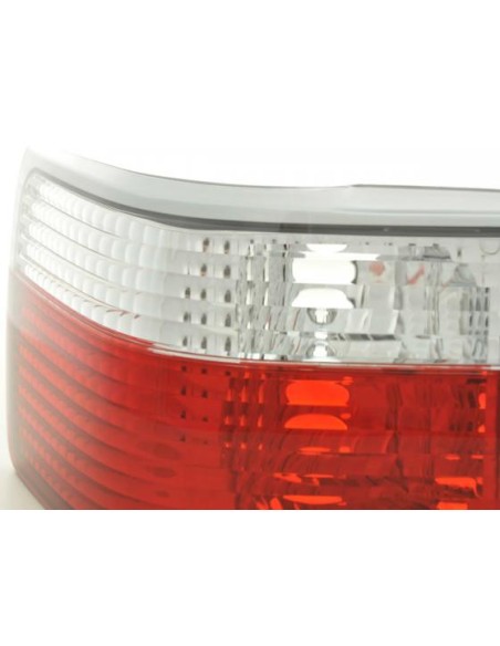 Fanali posteriori Audi 80 tipo 89 88-91 rosso bianco