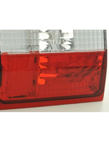 Fanali posteriori Audi 80 tipo 89 88-91 rosso bianco