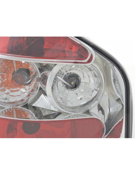 Fanali posteriori set Audi A3 tipo 8L 96-00 cromato