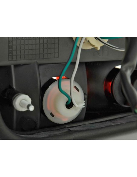 Fanali posteriori set Audi A3 tipo 8L 96-02 rosso / bianco