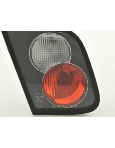 Set luci posteriori BMW serie 3 E46 Limo parte interna nera per portellone