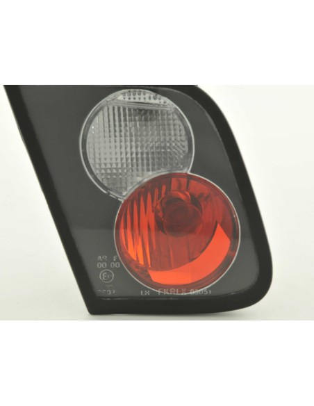 Set luci posteriori BMW serie 3 E46 Limo parte interna nera per portellone