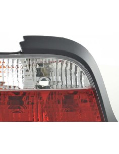 Fanali posteriori BMW Serie 3 Coupe tipo E36 91-98 rosso bianco 2