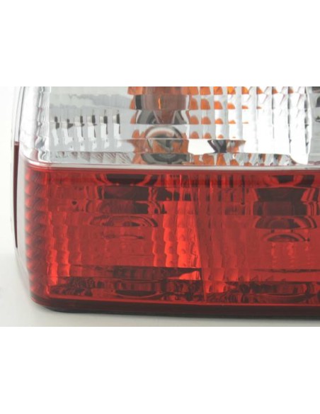 Fanali posteriori BMW Serie 3 Coupe tipo E36 91-98 rosso bianco