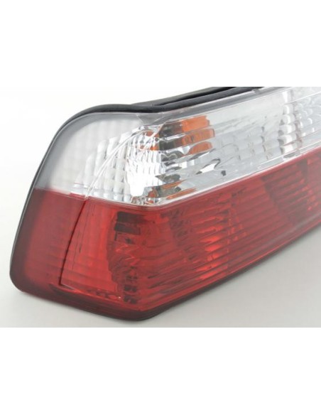 Fanali posteriori BMW Serie 3 Coupe tipo E36 91-98 rosso bianco
