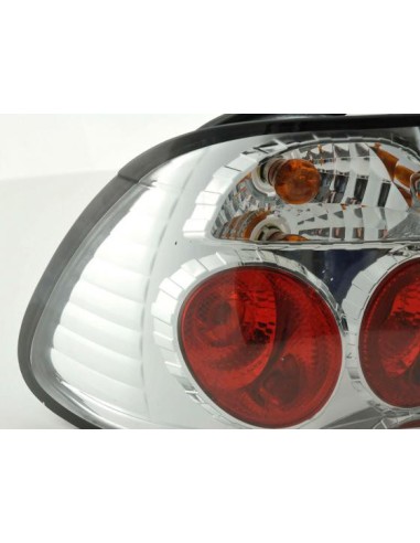 Set di luci posteriori BMW Serie 3 Coupe tipo E46 99-02 cromato