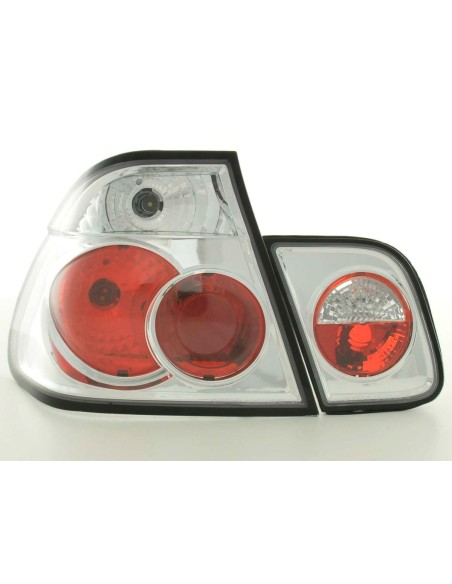 Set fanali posteriori BMW Serie 3 Limo tipo E46 01-05 cromato