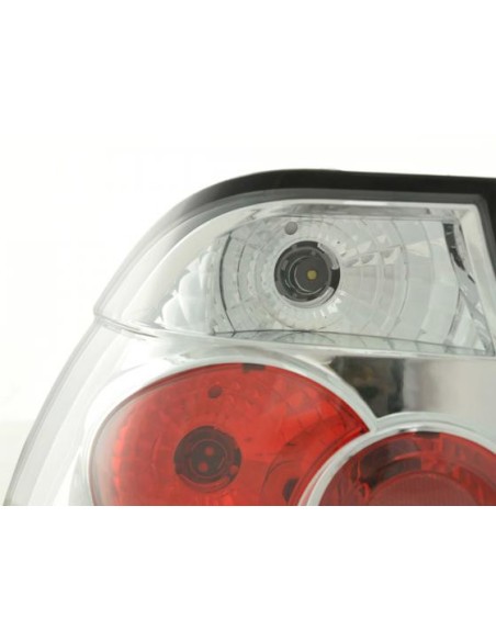 Set fanali posteriori BMW Serie 3 Limo tipo E46 01-05 cromato