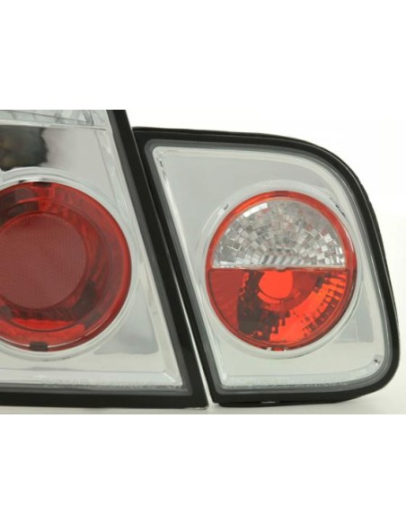 Set fanali posteriori BMW Serie 3 Limo tipo E46 01-05 cromato