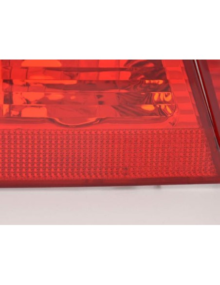 Fanali posteriori BMW serie 3 Limo tipo E46 01-05 bianco / rosso
