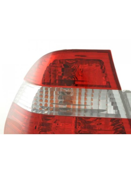 Fanali posteriori BMW Serie 3 Limo tipo E46 98-01 bianco / rosso