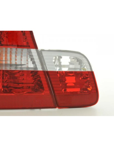Fanali posteriori BMW Serie 3 Limo tipo E46 98-01 bianco / rosso
