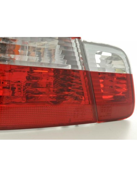 Fanali posteriori BMW Serie 3 Limo tipo E46 98-01 bianco / rosso