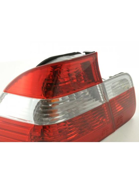 Fanali posteriori BMW Serie 3 Limo tipo E46 98-01 bianco / rosso