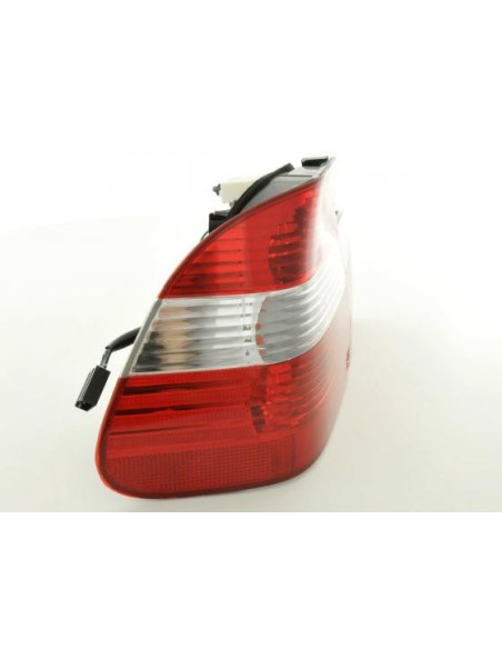 Fanali posteriori BMW Serie 3 Limo tipo E46 98-01 bianco / rosso