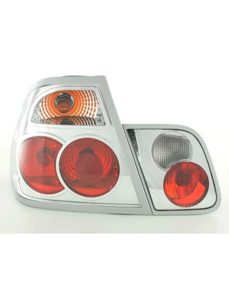 Set di luci posteriori per portellone BMW 3er Limo tipo E46 98-01 cromato