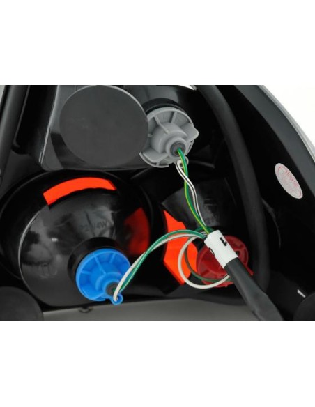 Set di luci posteriori per portellone BMW 3er Limo tipo E46 98-01 cromato