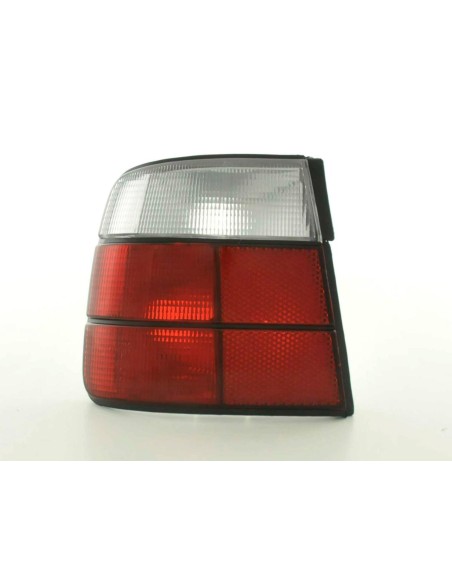 Fanali posteriori BMW Serie 5 Limo tipo E34 88-94 bianco rosso