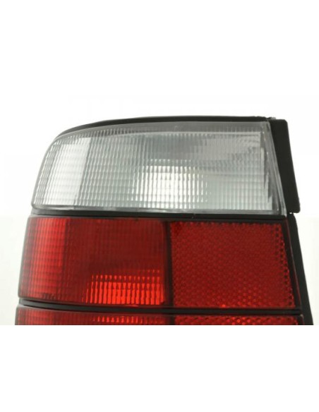 Fanali posteriori BMW Serie 5 Limo tipo E34 88-94 bianco rosso