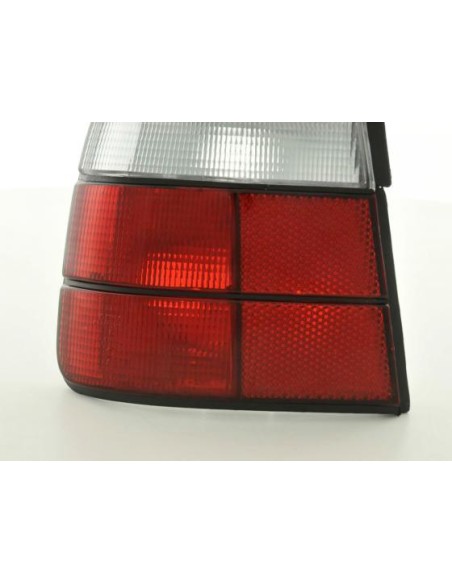 Fanali posteriori BMW Serie 5 Limo tipo E34 88-94 bianco rosso