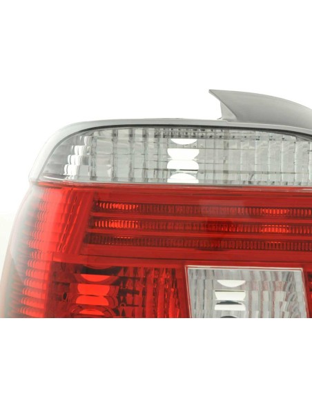 Fanali posteriori BMW serie 5 Limo tipo E39 95-00 rosso / bianco