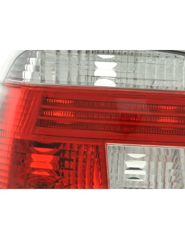 Fanali posteriori BMW serie 5 Limo tipo E39 95-00 rosso / bianco