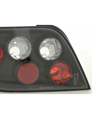 Set fanali posteriori Citroen Xsara tipo N6 97-03 neri