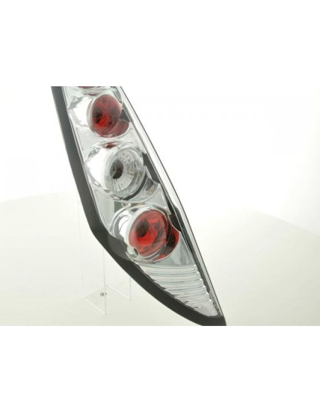 Set fanali posteriori Fiat Punto 3 porte. Tipo 188 00-03 cromato