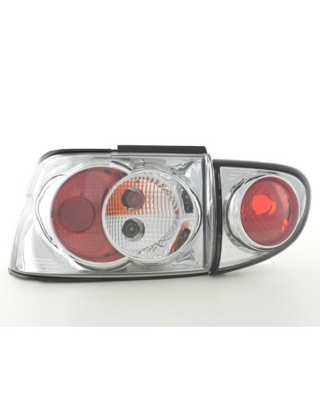 Set fanali posteriori Ford Escort tipo MK6 95- cromato