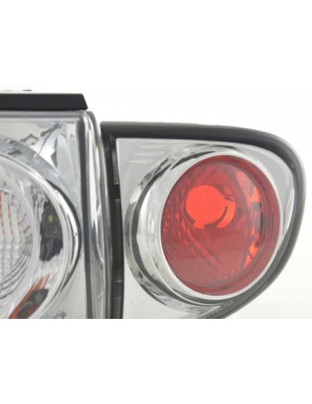 Set fanali posteriori Ford Escort tipo MK6 95- cromato