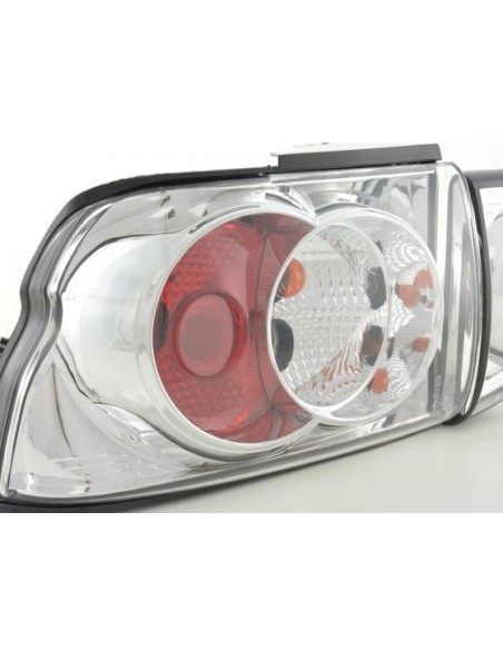 Set fanali posteriori Ford Escort tipo MK6 95- cromato