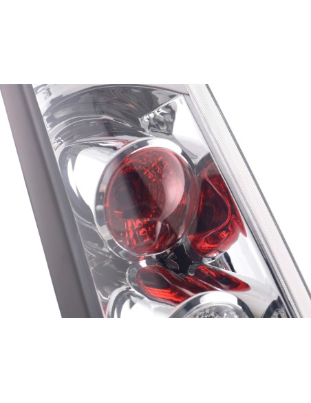 Fanali posteriori Ford Fiesta tipo JH1 JD3 3 porte 02-05 cromato