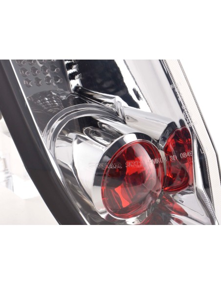Fanali posteriori Ford Fiesta tipo JH1 JD3 3 porte 02-05 cromato