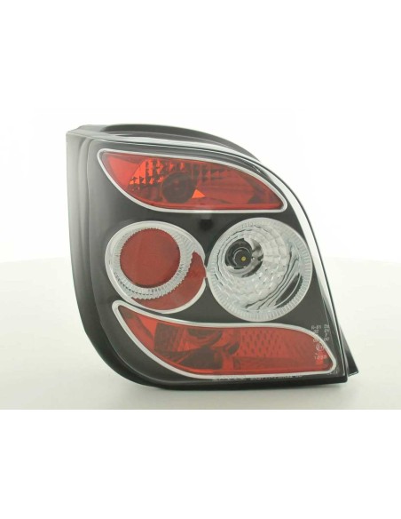 Set luci posteriori Ford Fiesta 3 porte. Tipo MK3 92-95 nero