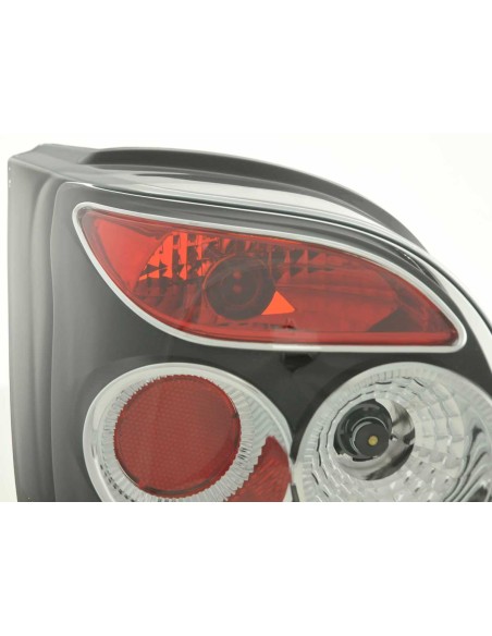 Set luci posteriori Ford Fiesta 3 porte. Tipo MK3 92-95 nero