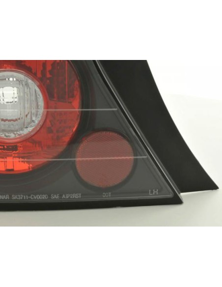 Set luci posteriori Honda Civic 2 porte. Tipo EP1234 ... 01- nero