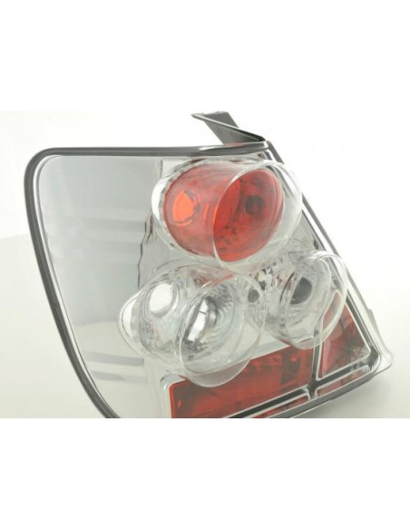 Fanali posteriori set Honda Civic 3 porte 02-04 cromato