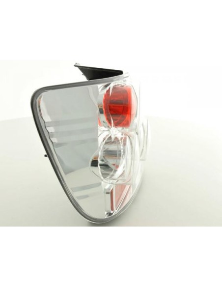Fanali posteriori set Honda Civic 3 porte 02-04 cromato