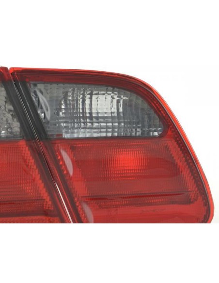 Fanali posteriori Mercedes Classe E tipo W210 99-01 nero rosso