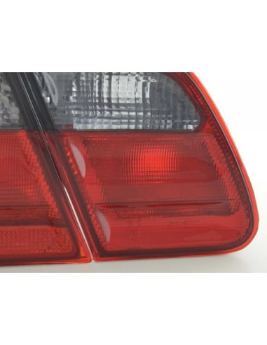 Fanali posteriori Mercedes Classe E tipo W210 99-01 nero rosso