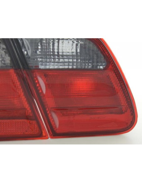 Fanali posteriori Mercedes Classe E tipo W210 99-01 nero rosso