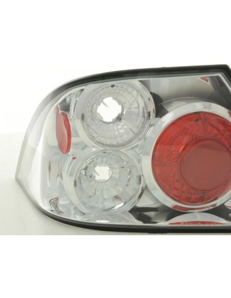 Set fanali posteriori Mitsubishi Mirage Lancer 01-06 cromato