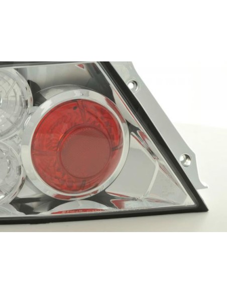 Set fanali posteriori Mitsubishi Mirage Lancer 01-06 cromato
