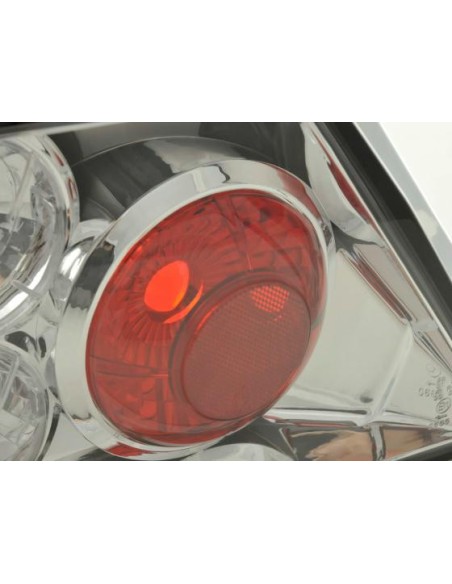 Set fanali posteriori Mitsubishi Mirage Lancer 01-06 cromato