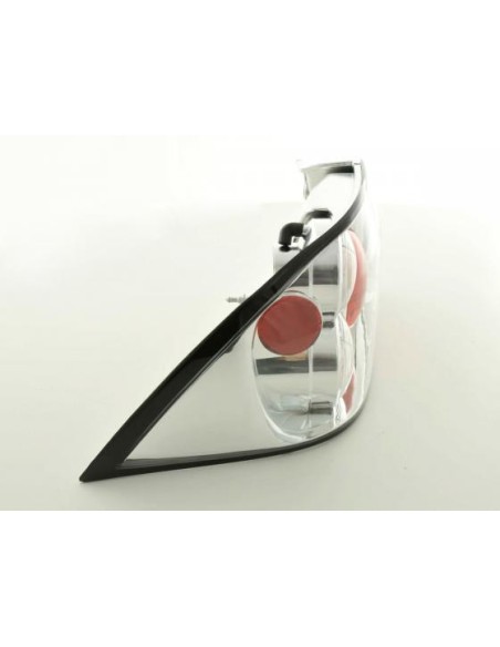 Set fanali posteriori Mitsubishi Mirage Lancer 01-06 cromato
