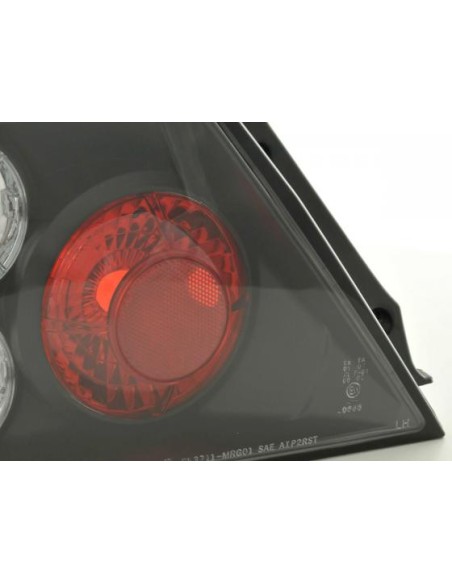 Fanali posteriori set Mitsubishi Mirage Lancer 01-06 nero